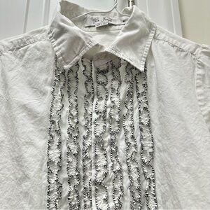 Cotton summer shirt~ can be paired with jeans,skirt, khakis, anything!